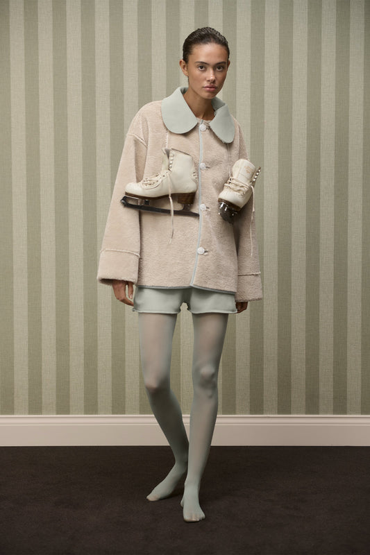 Tumble Sheer Tights in Mint