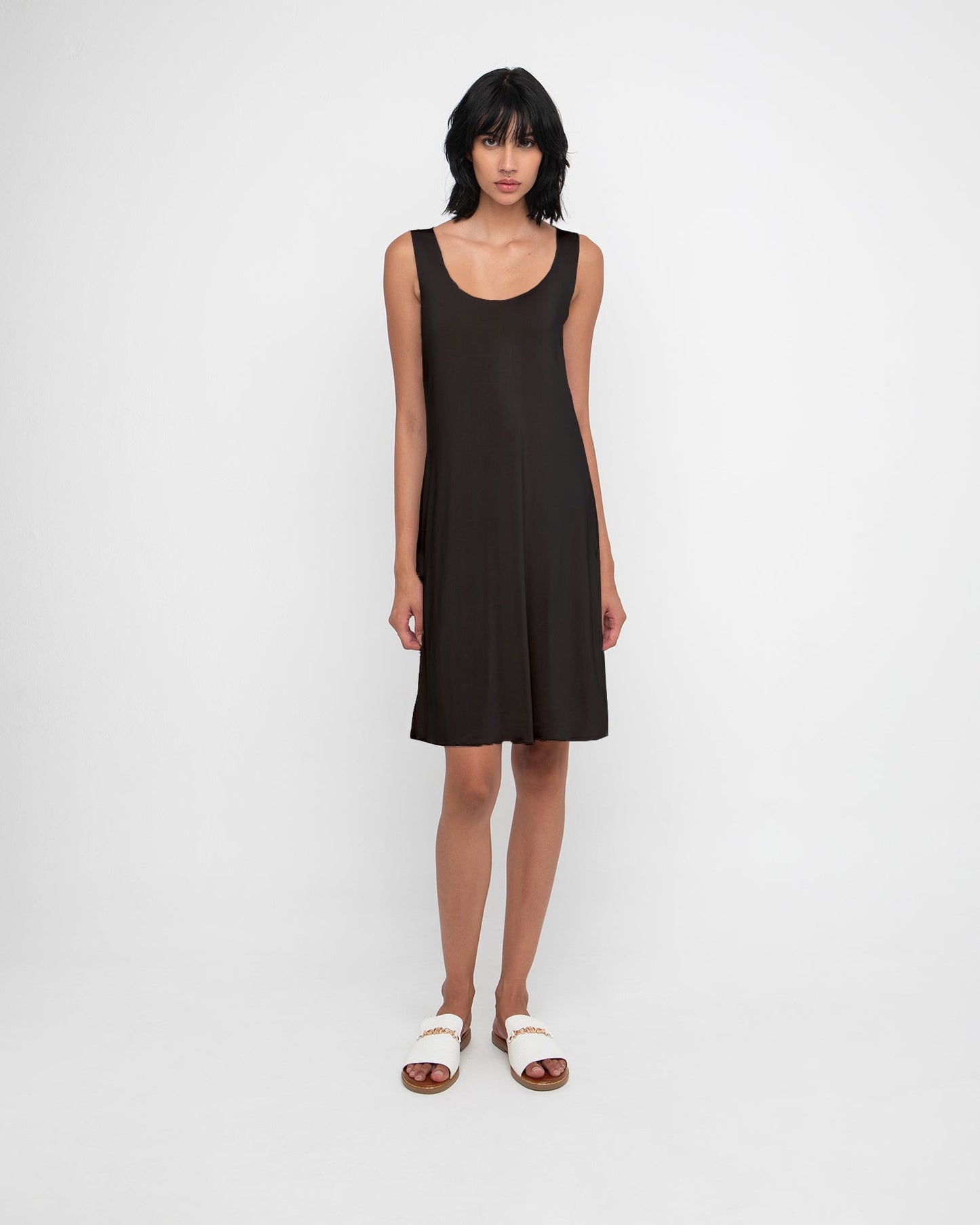 Ozai N Ku Slip Dress, Black