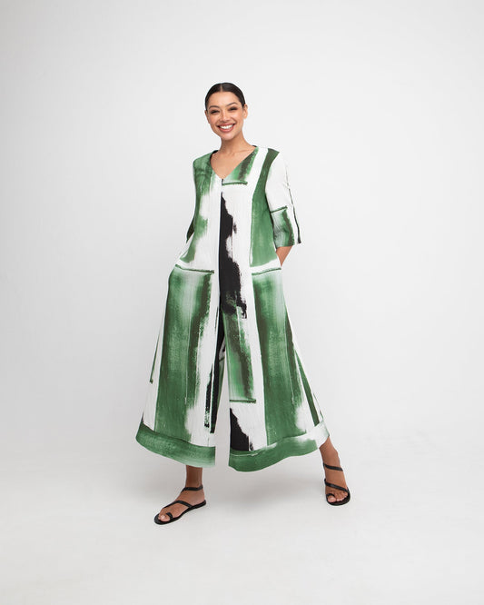 Ozai N Ku Sporo Jumpsuit, Green Mix