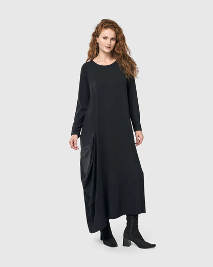 Midnight Maxi Dress, Black