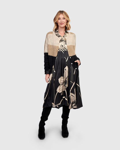 Filigree Babydoll Shirtdress, Mix