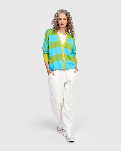 Gumdrop Cardigan, Stripes