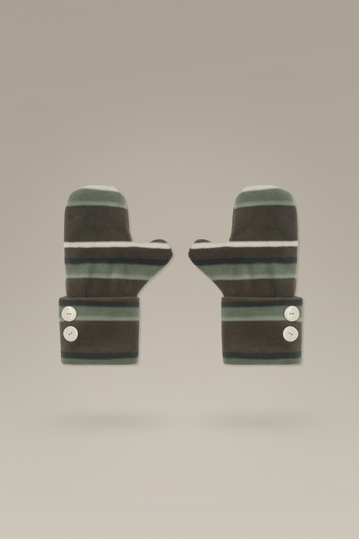Folk Fleece Mittens